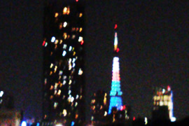 東京タワーも綺麗です